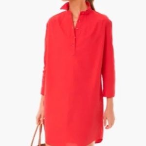 Tuckernuck Red Polly Dress L NWOT